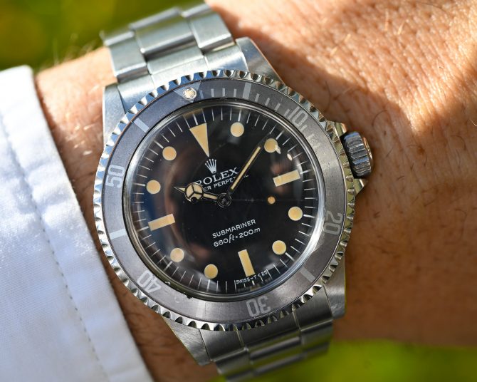 Rolex Submariner 5513 Maxidial MK II - mit Papieren - Traumpatina !