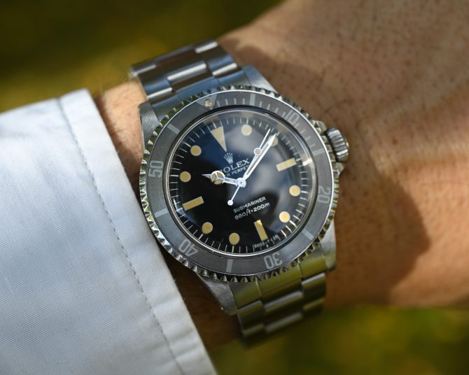Rolex Submariner 5513 Maxidial MK II - mit Papieren - Traumpatina ! – Bild 10