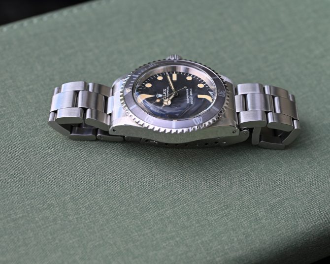Rolex Submariner 5513 Maxidial MK II - mit Papieren - Traumpatina ! – Bild 11