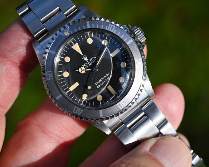 Rolex Submariner 5513 Maxidial MK II - mit Papieren - Traumpatina ! – Bild 15