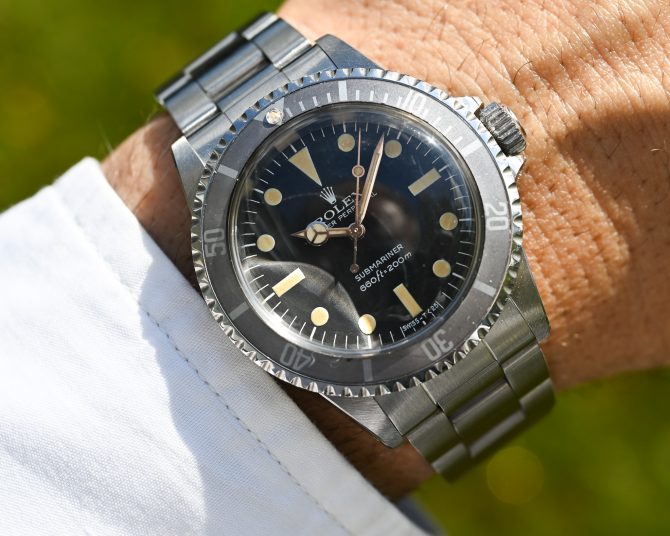 Rolex Submariner 5513 Maxidial MK II - mit Papieren - Traumpatina ! – Bild 7