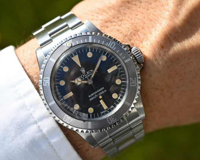 Rolex Submariner 5513 Maxidial MK II - mit Papieren - Traumpatina ! – Bild 9
