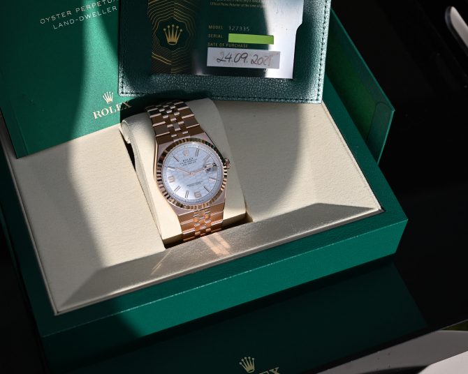 Rolex Land-Dweller Ref. 127335 — September 2025 — Sehr guter Zustand – Bild 3