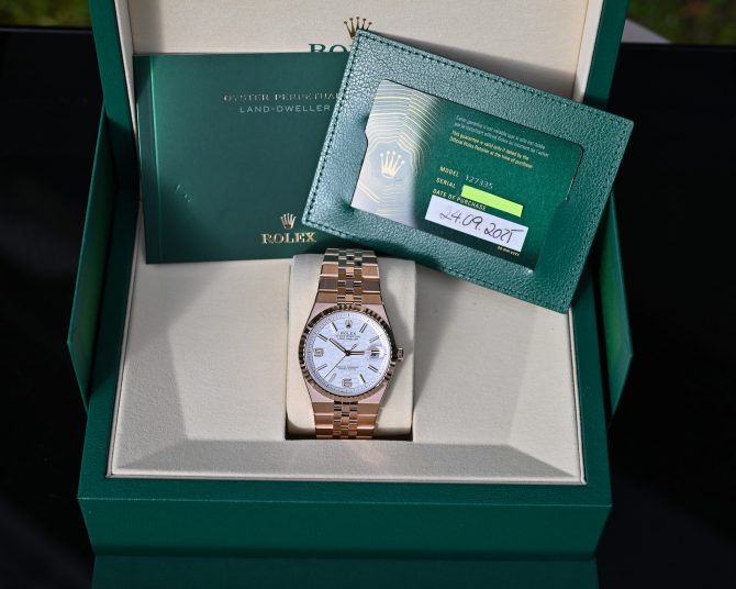 Rolex Land-Dweller Ref. 127335 — September 2025 — Sehr guter Zustand – Bild 4