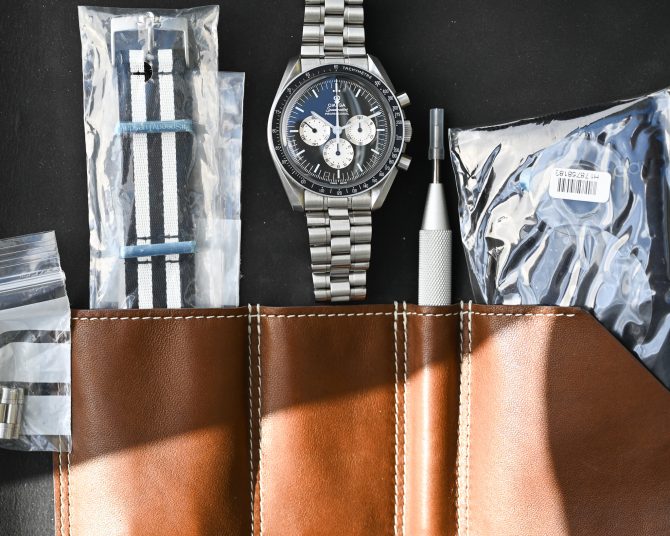 Omega Speedmaster Tuesday Nr. 1 - mit zusätzlichem Metallband – Bild 11