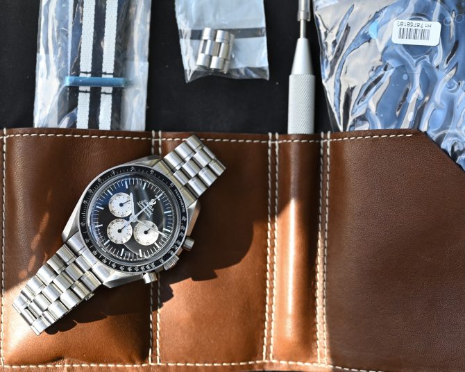 Omega Speedmaster Tuesday Nr. 1 - mit zusätzlichem Metallband – Bild 12