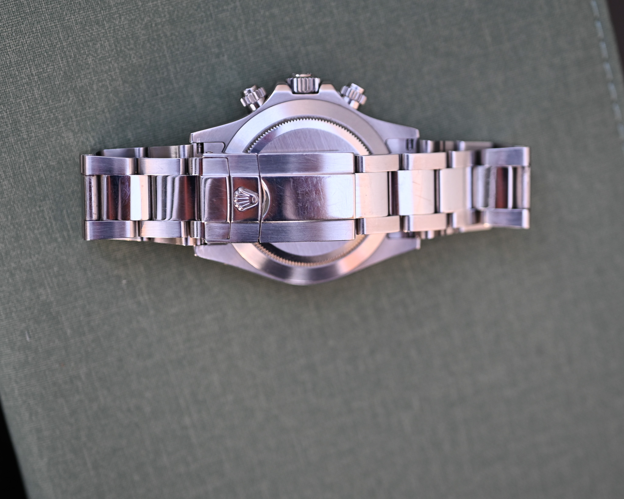 Rolex Daytona 116520 mit blauem Blatt inkl. Box und Papiere – Bild 9