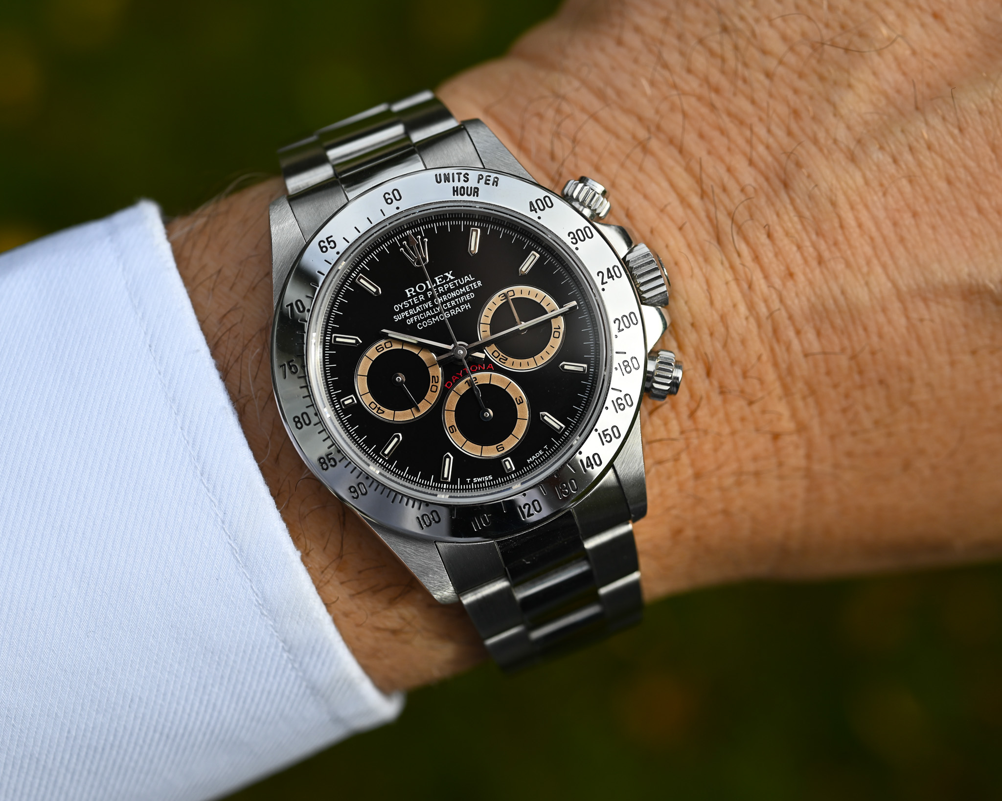 Rolex Daytona 16520 mit wunderschönem Patrizzi Dial !