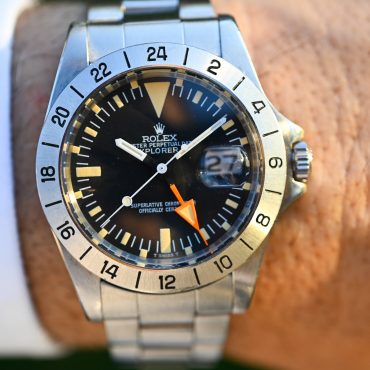 Rolex Explorer II 1655 „Orange Hand“ – MK3 Rail Dial | Jahr 1977 | Unpoliert | Wunderschöne und perfekte Uhr