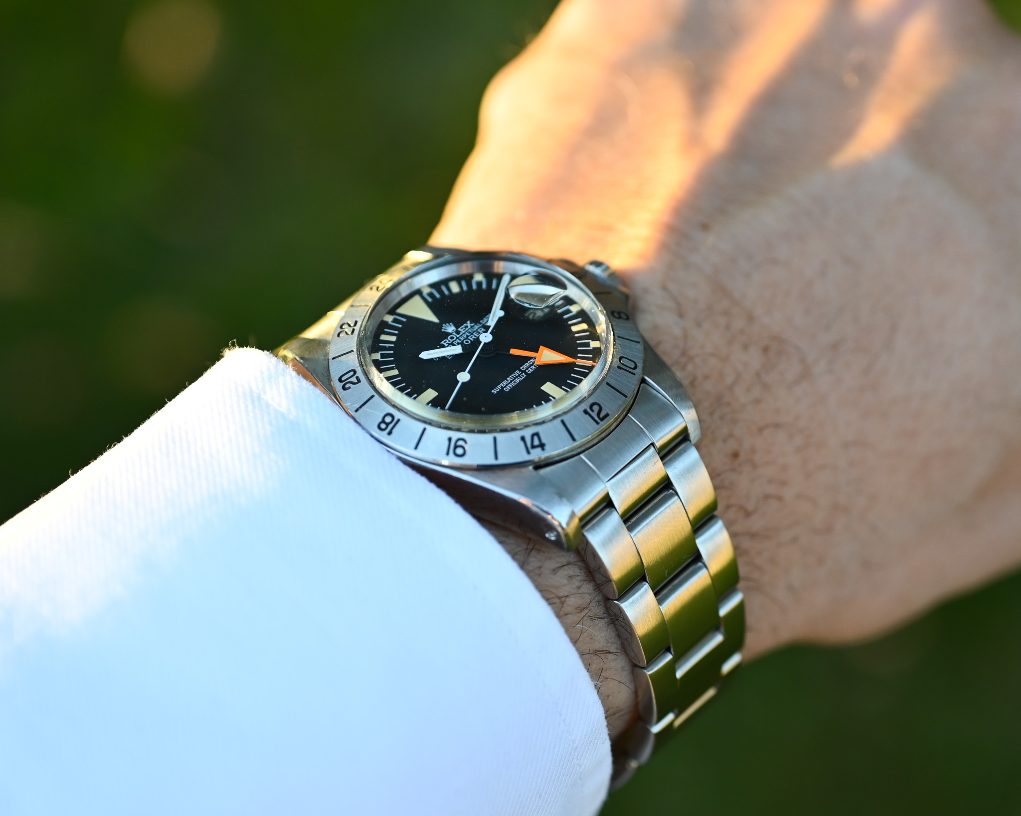 Rolex Explorer II 1655 „Orange Hand“ – MK3 Rail Dial | Jahr 1977 | Unpoliert | Wunderschöne und perfekte Uhr – Bild 3