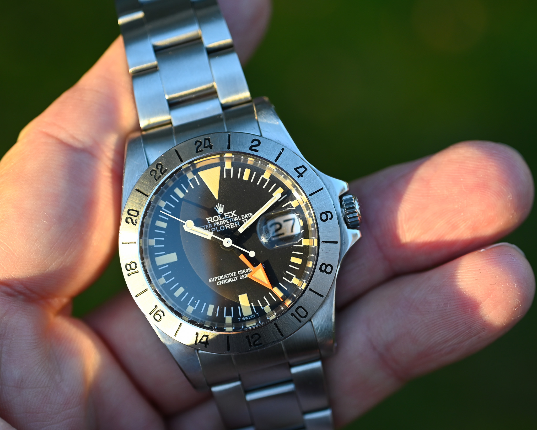 Rolex Explorer II 1655 „Orange Hand“ – MK3 Rail Dial | Jahr 1977 | Unpoliert | Wunderschöne und perfekte Uhr – Bild 5