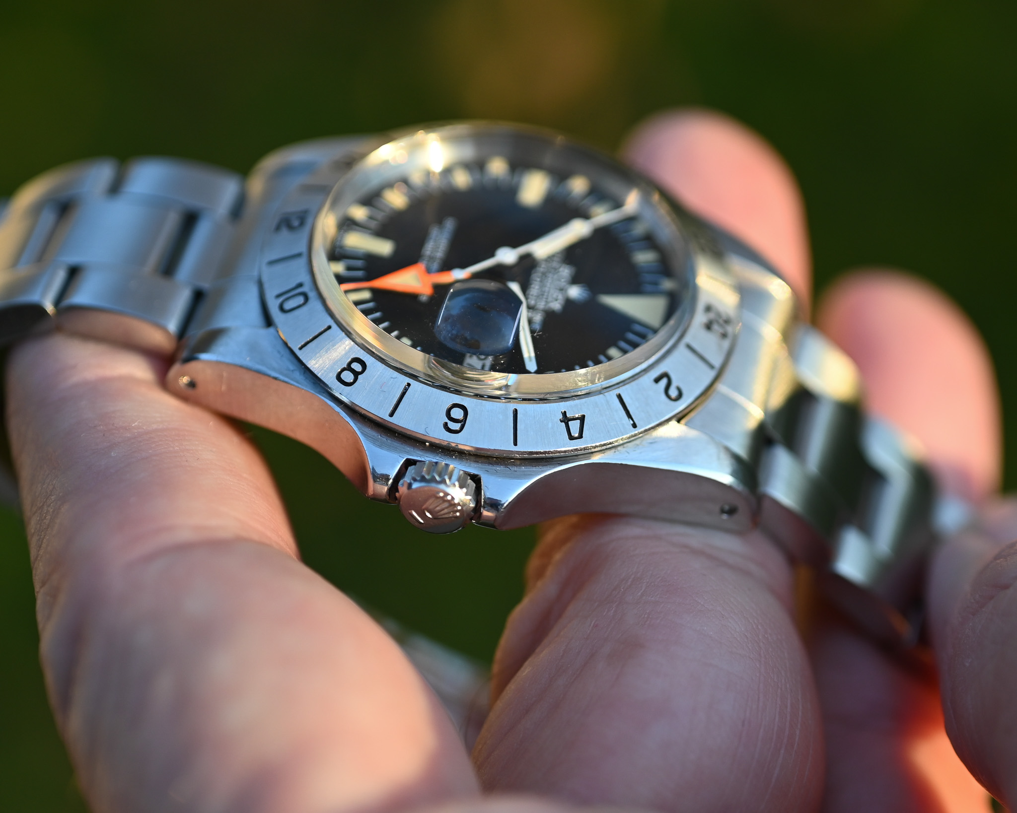 Rolex Explorer II 1655 „Orange Hand“ – MK3 Rail Dial | Jahr 1977 | Unpoliert | Wunderschöne und perfekte Uhr – Bild 6