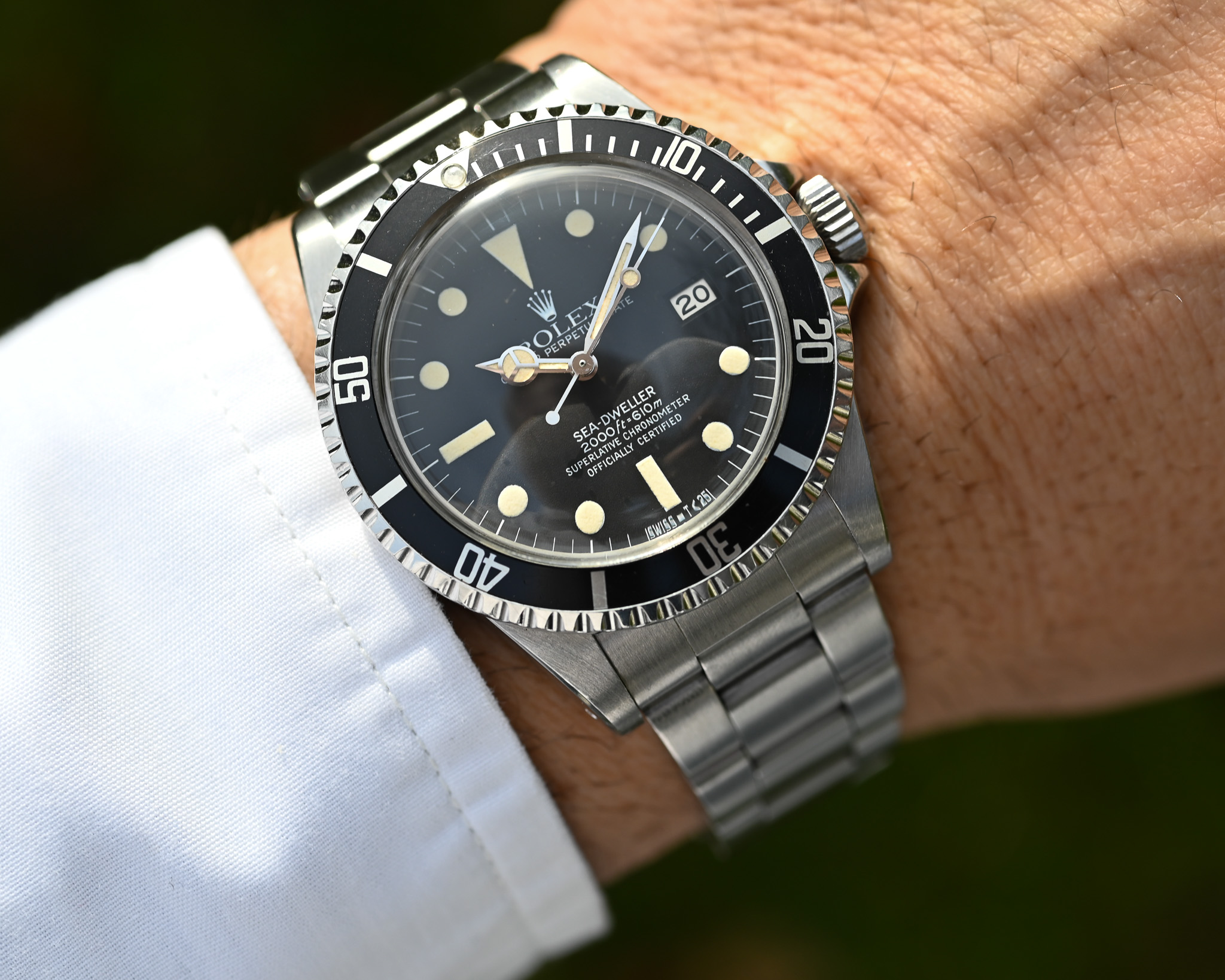 Rolex Sea-Dweller 1665 MK 3 im TOP Zustand mit wunderschöner Patina