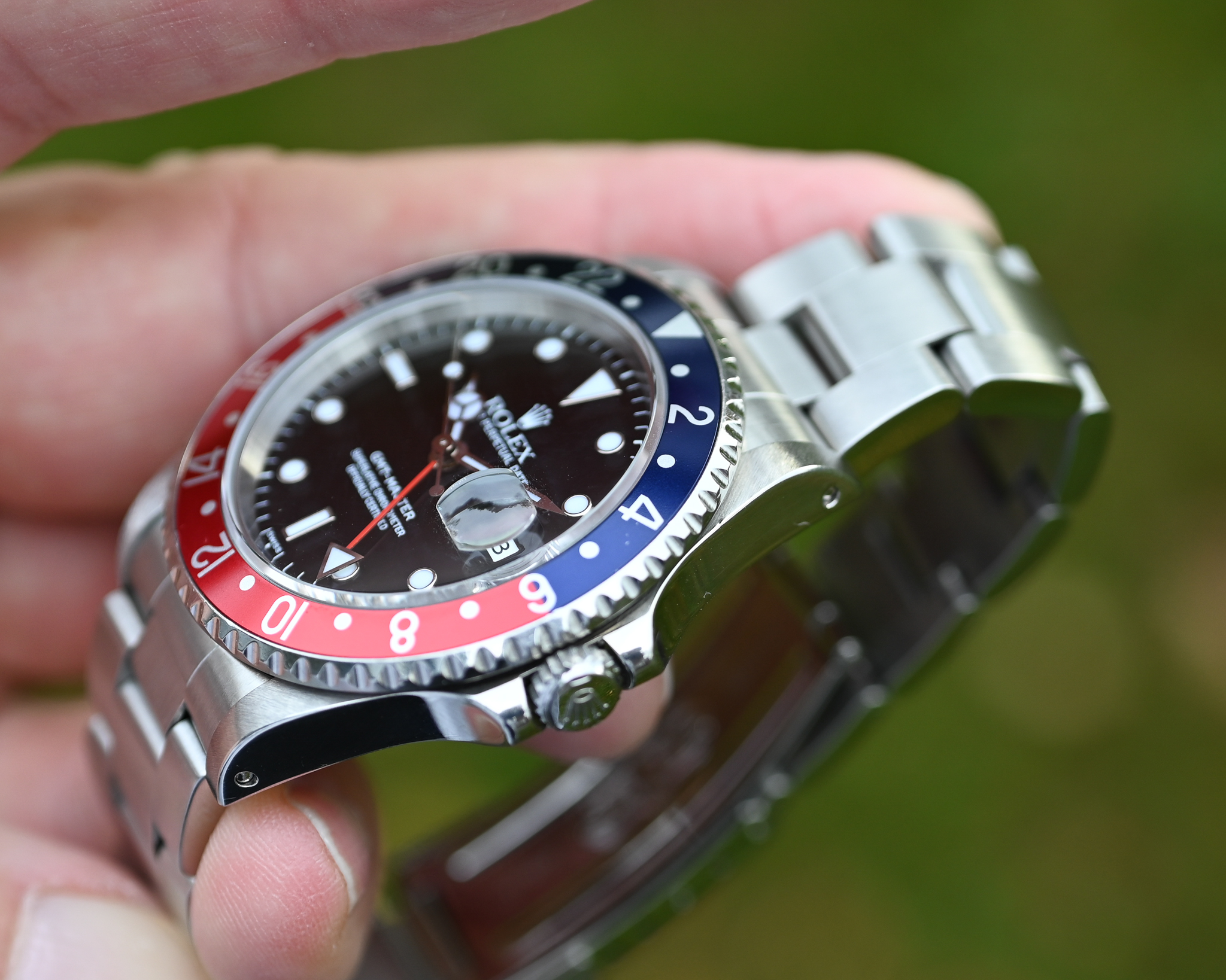 Rolex GMT-Master 16700 mit Box und Papieren aus 1999 – Bild 12