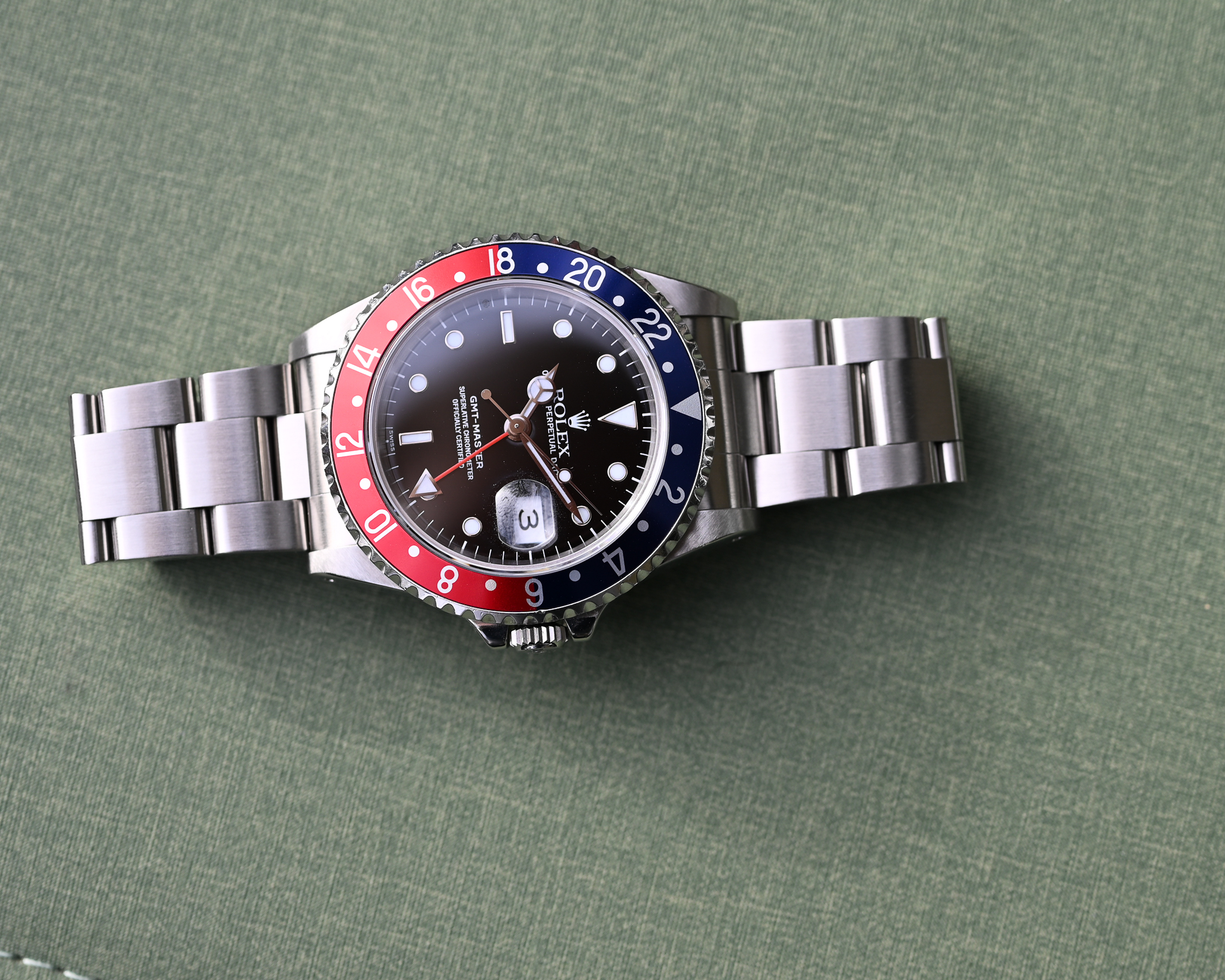 Rolex GMT-Master 16700 mit Box und Papieren aus 1999 – Bild 15