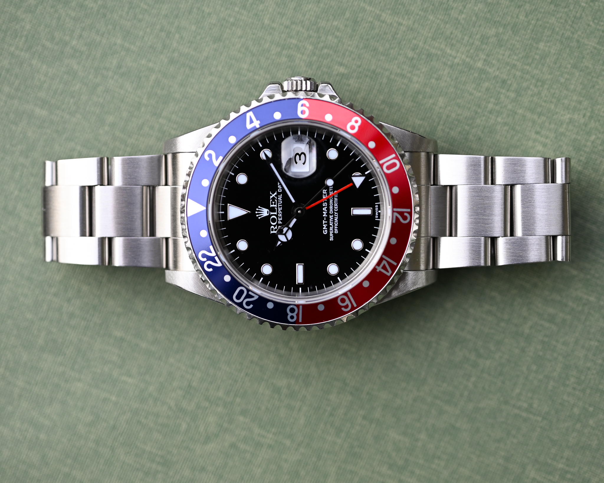 Rolex GMT-Master 16700 mit Box und Papieren aus 1999 – Bild 8