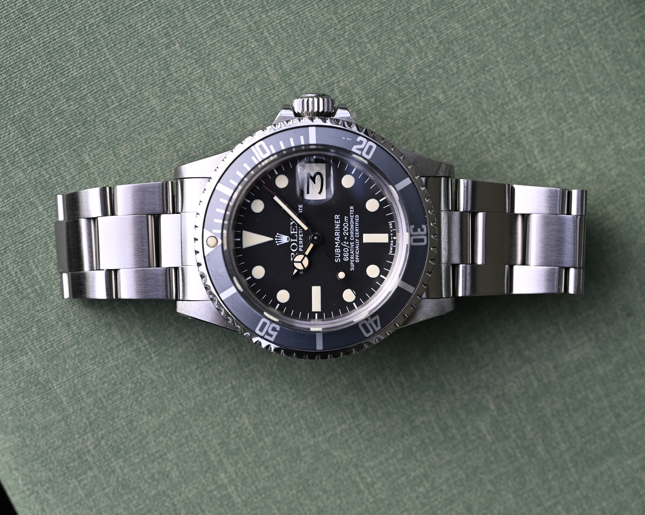 Rolex Submariner 1680 weiß inklusive Box und Papieren - Einer der schönsten ! – Bild 11