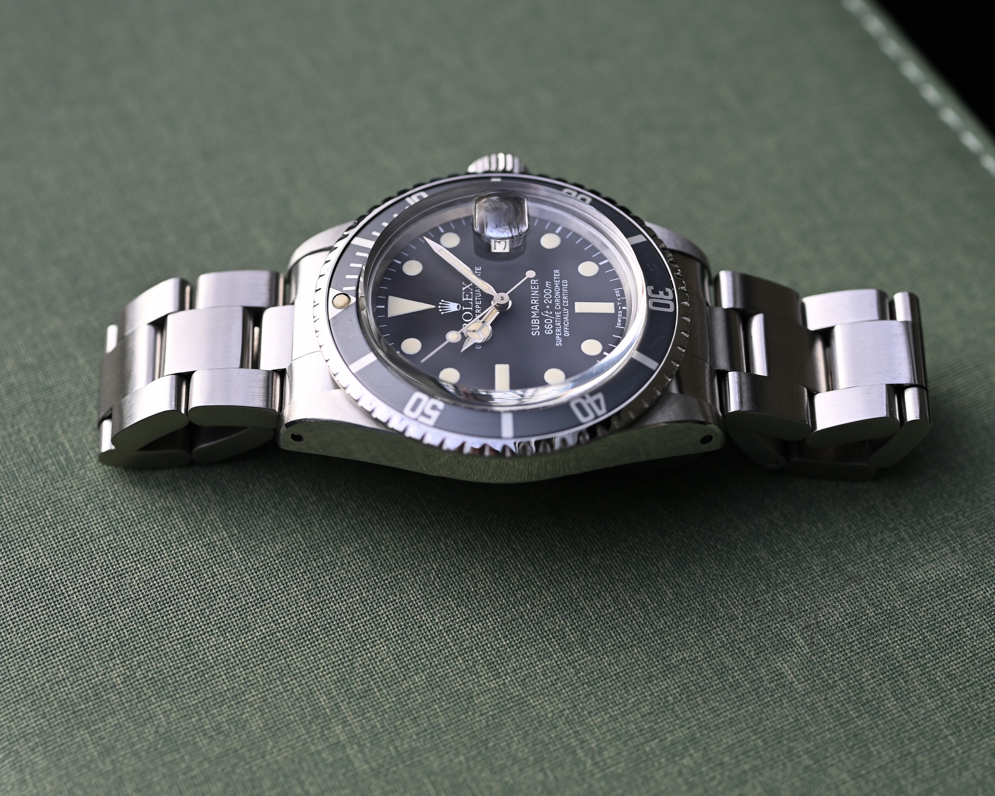 Rolex Submariner 1680 weiß inklusive Box und Papieren - Einer der schönsten ! – Bild 12