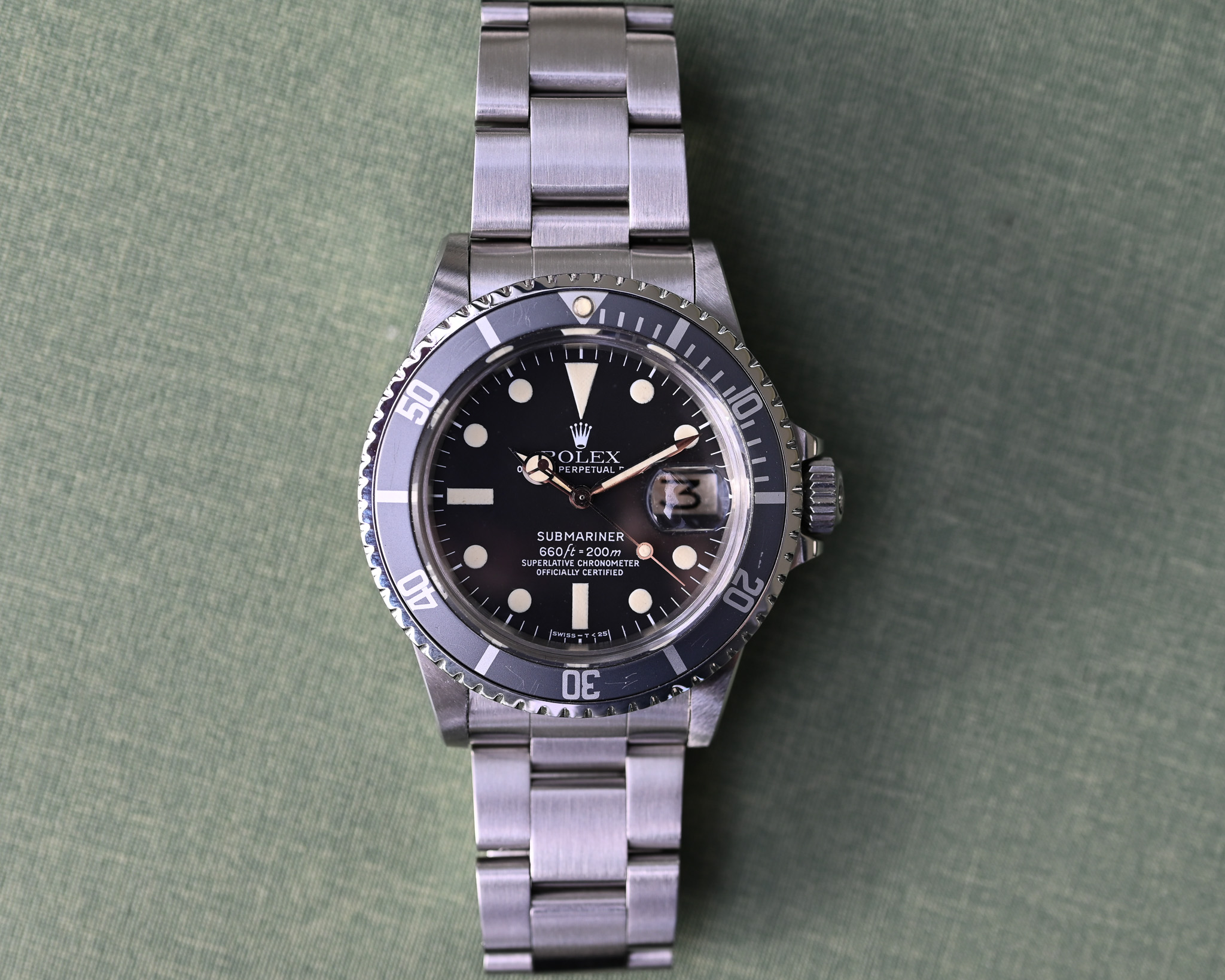 Rolex Submariner 1680 weiß inklusive Box und Papieren - Einer der schönsten ! – Bild 15