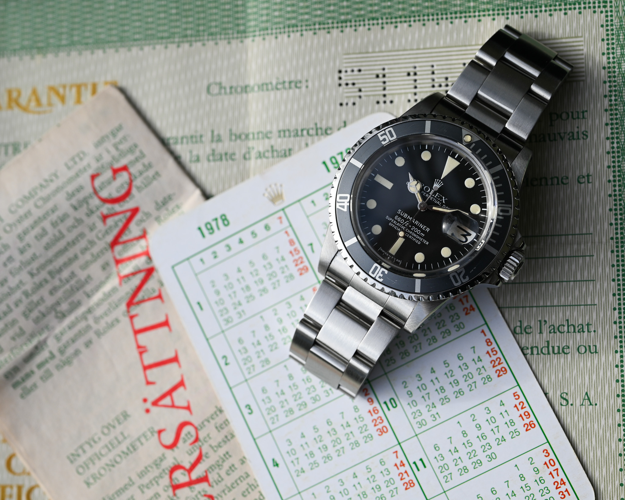 Rolex Submariner 1680 weiß inklusive Box und Papieren - Einer der schönsten ! – Bild 5