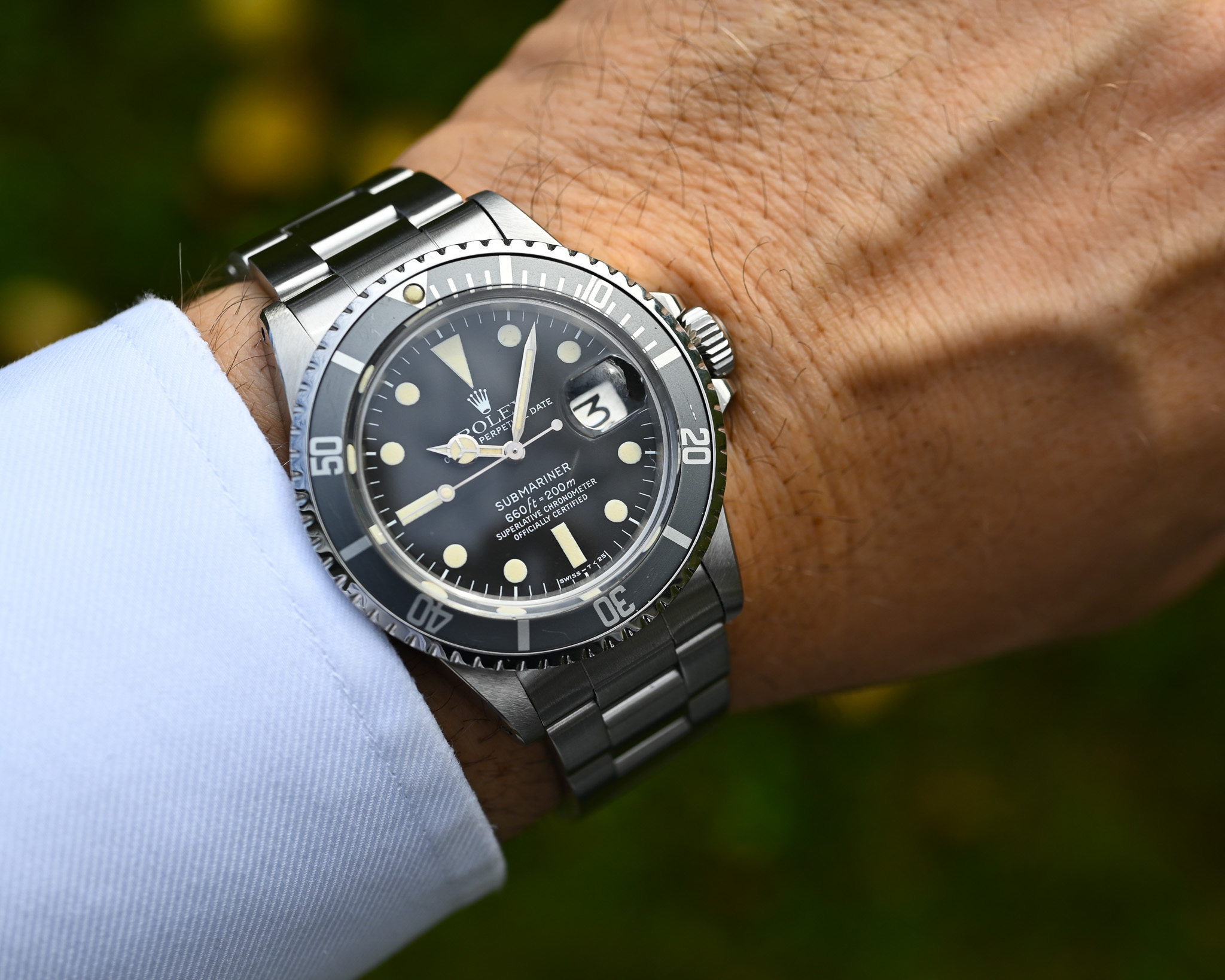 Rolex Submariner 1680 weiß inklusive Box und Papieren - Einer der schönsten ! – Bild 7