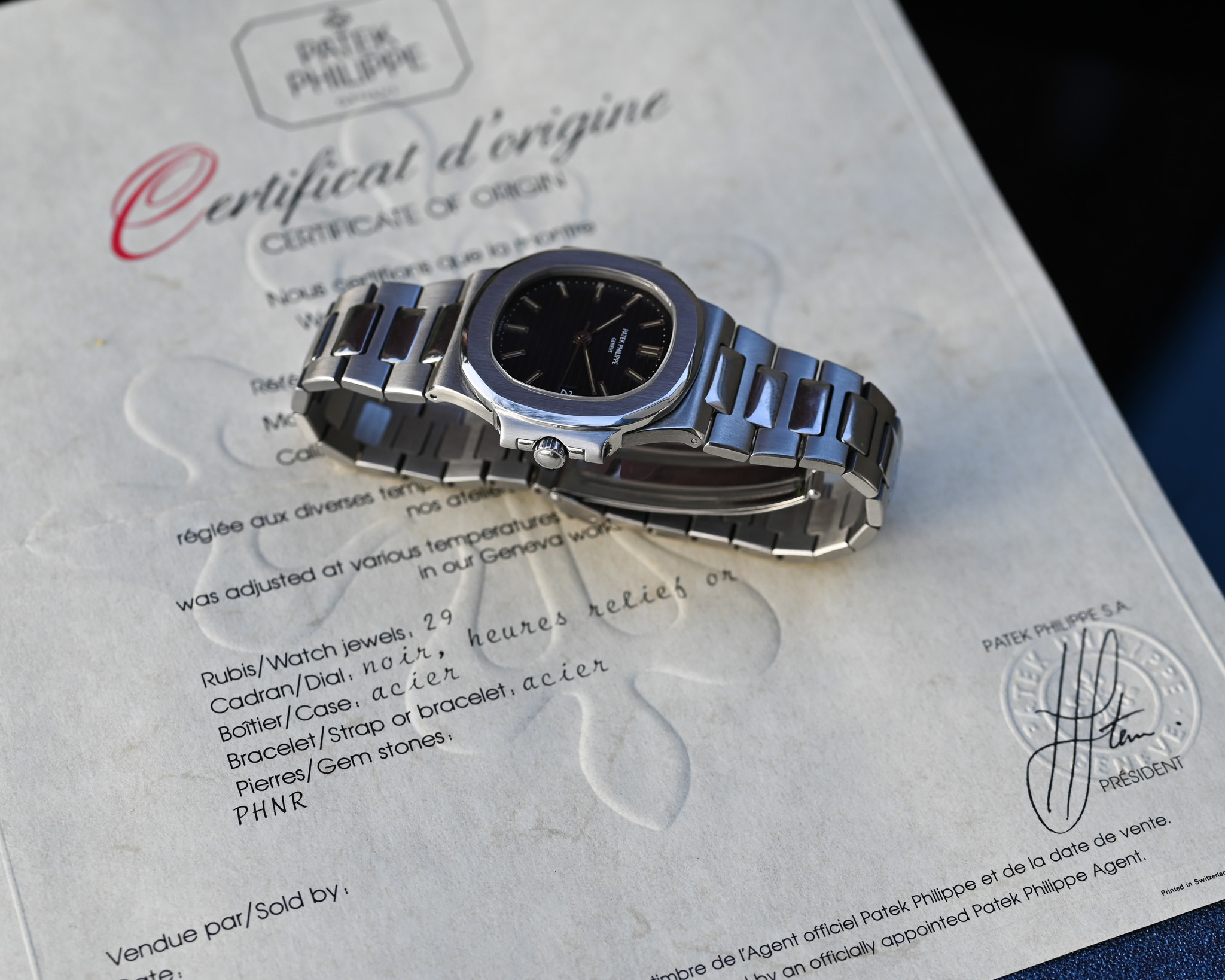 Patek Philippe Nautilus 3800/1A-001 mit Papieren im perfekten Zustand – Bild 13