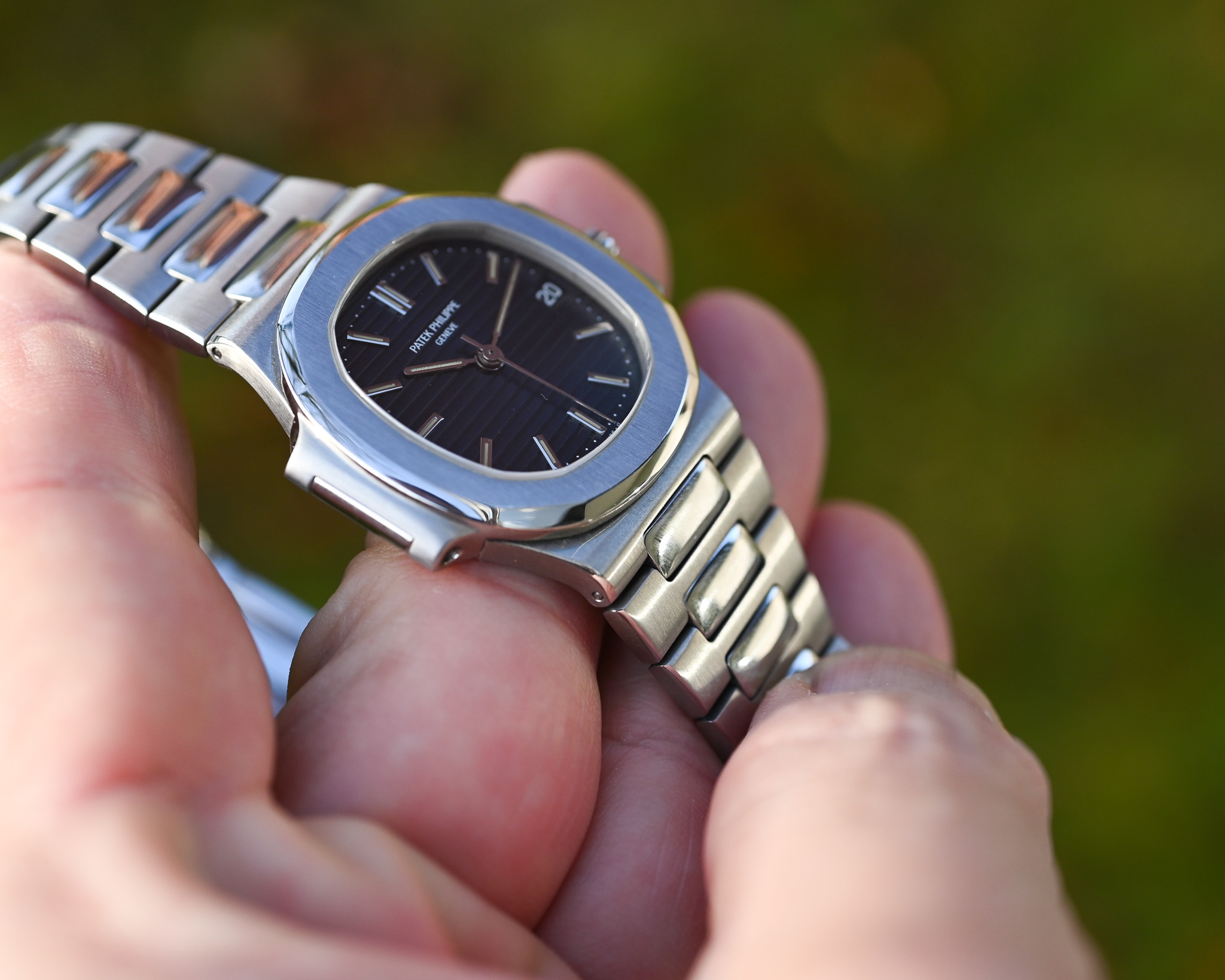 Patek Philippe Nautilus 3800/1A-001 mit Papieren im perfekten Zustand – Bild 4