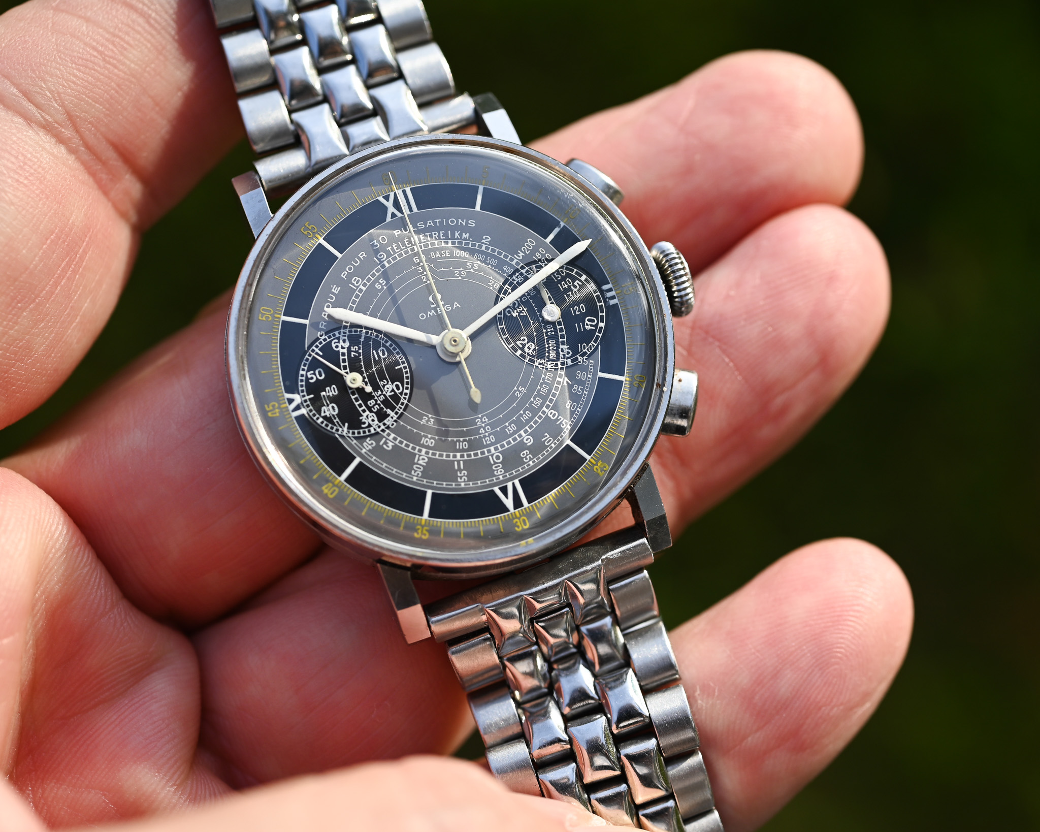 Omega Multiscale Chrono Cal. 33.3 – CK 2079 | Oversized 38 mm | Stammbuchauszug - BJ. 1940 – Bild 13