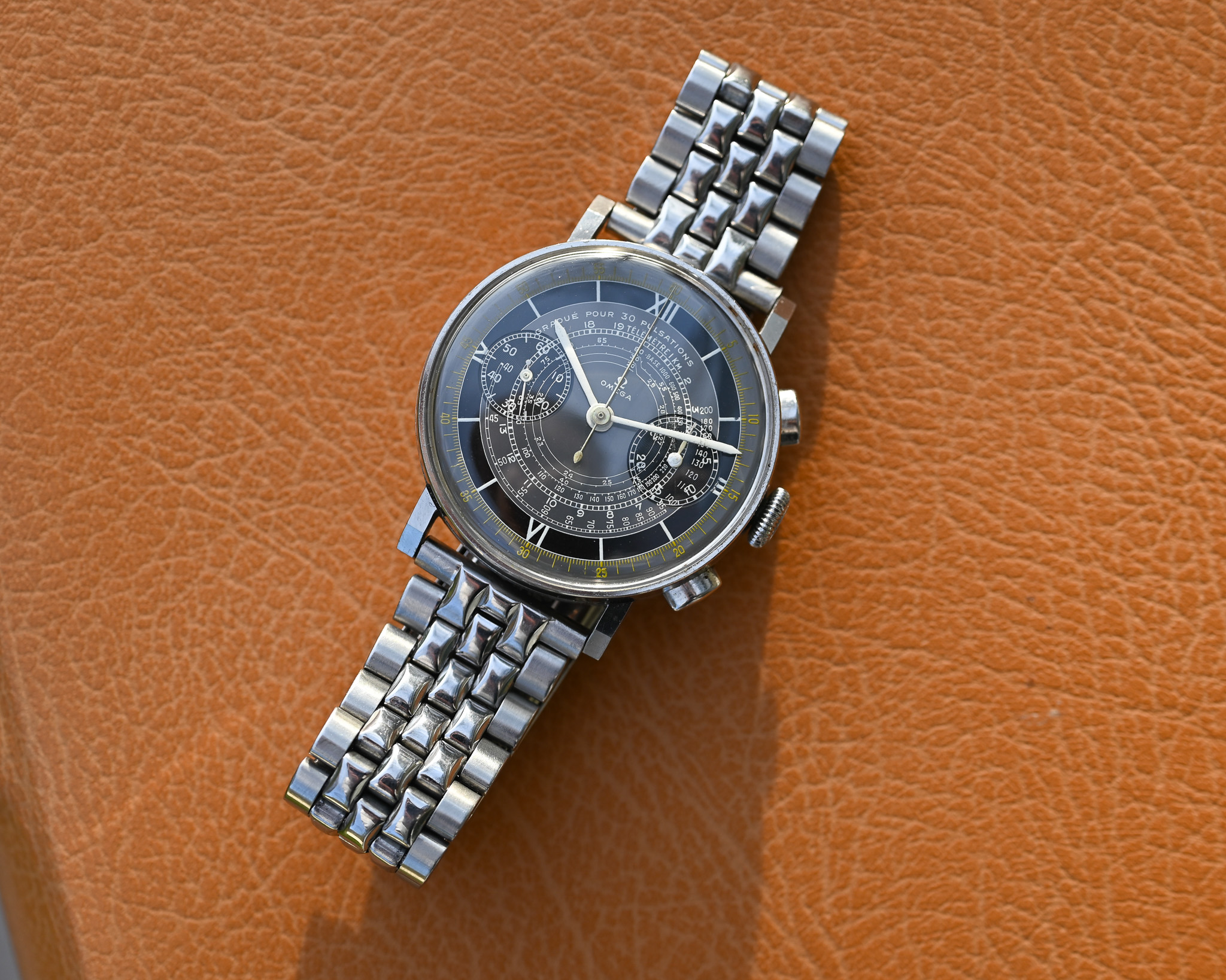 Omega Multiscale Chrono Cal. 33.3 – CK 2079 | Oversized 38 mm | Stammbuchauszug - BJ. 1940 – Bild 16