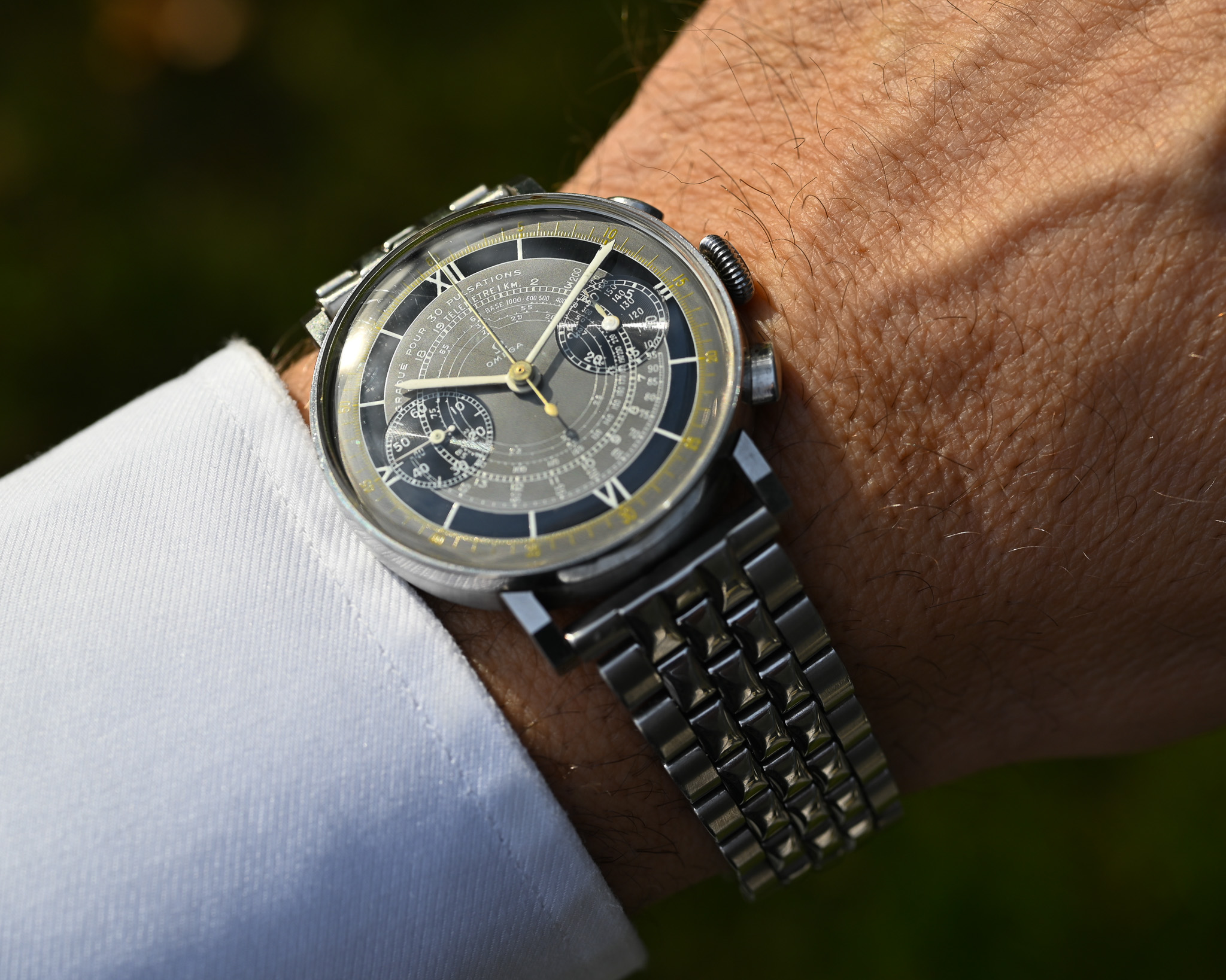 Omega Multiscale Chrono Cal. 33.3 – CK 2079 | Oversized 38 mm | Stammbuchauszug - BJ. 1940 – Bild 3