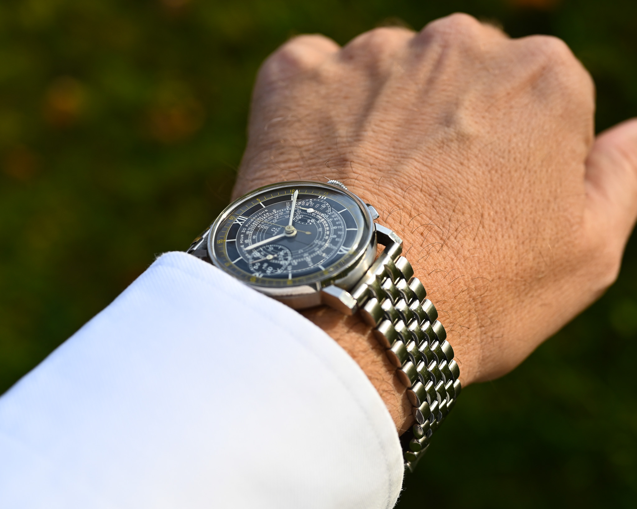 Omega Multiscale Chrono Cal. 33.3 – CK 2079 | Oversized 38 mm | Stammbuchauszug - BJ. 1940 – Bild 4