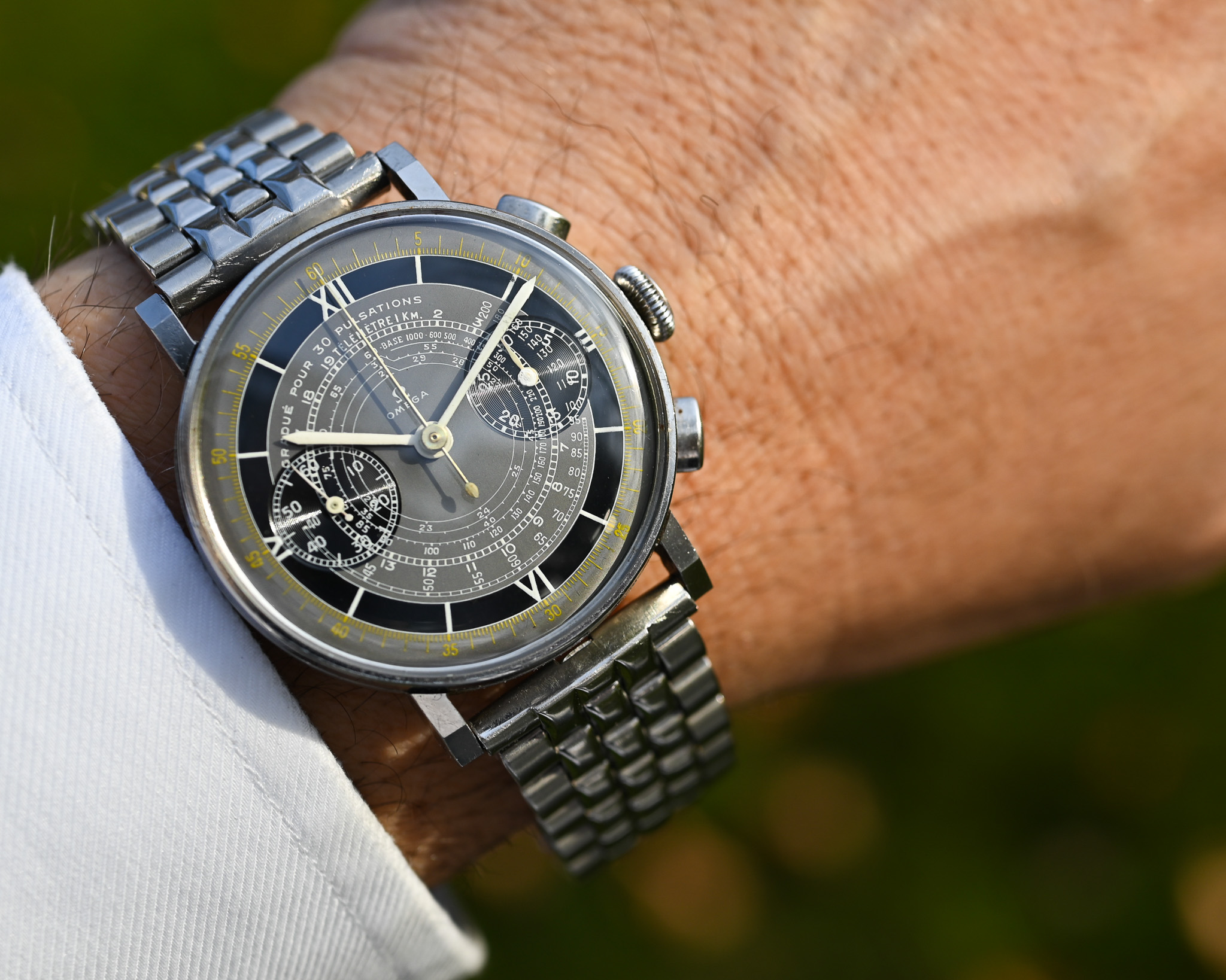 Omega Multiscale Chrono Cal. 33.3 – CK 2079 | Oversized 38 mm | Stammbuchauszug - BJ. 1940 – Bild 6