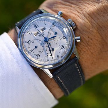 Heuer „Pre-Carrera“ Triple Kalender – Valjoux 72c | Oversized 38 mm | 1950er Jahre