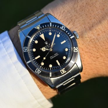 Rolex Submariner 5508 small crown - TOP Zustand, voller Glanz, Kissing-4 Insert !