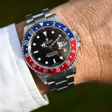 Rolex GMT-Master II 16710 Pepsi  - Fullset + Unpoliert von 2003