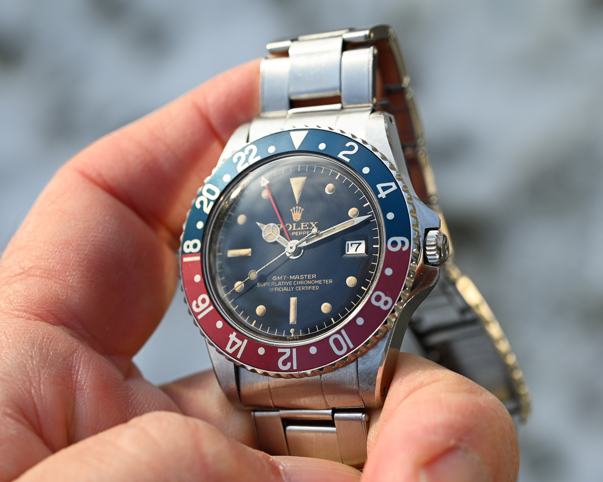 Rolex GMT-Master 1675 – Pointed Crown Guards / Gilt Chapter-Ring-Dial Perfekter Zustand ! – Bild 5