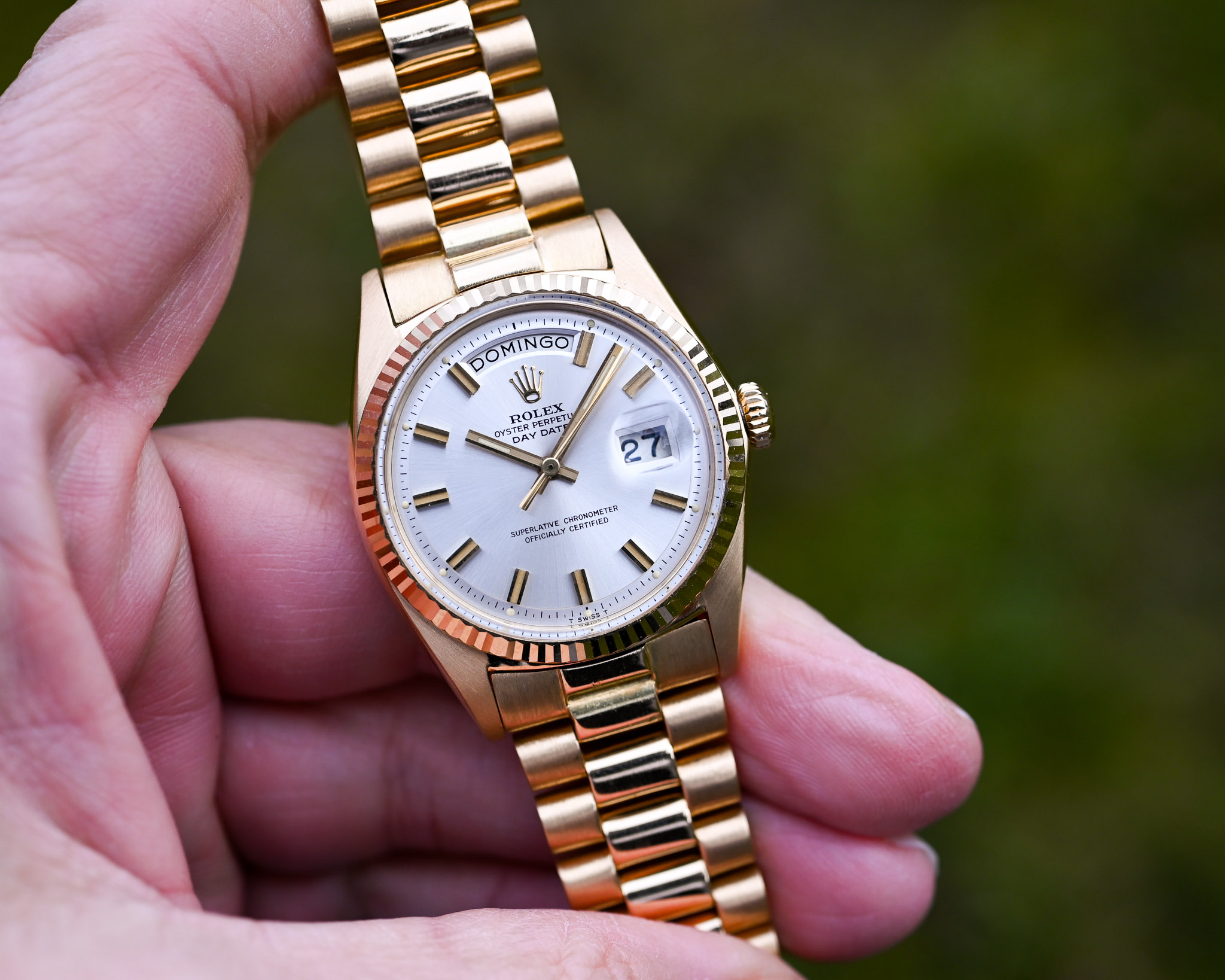 Rolex Day-Date 1803 Gelbgold – „Wide Boy“ Zifferblatt – 1969 – Traumzustand – Perfektes Band – Bild 2