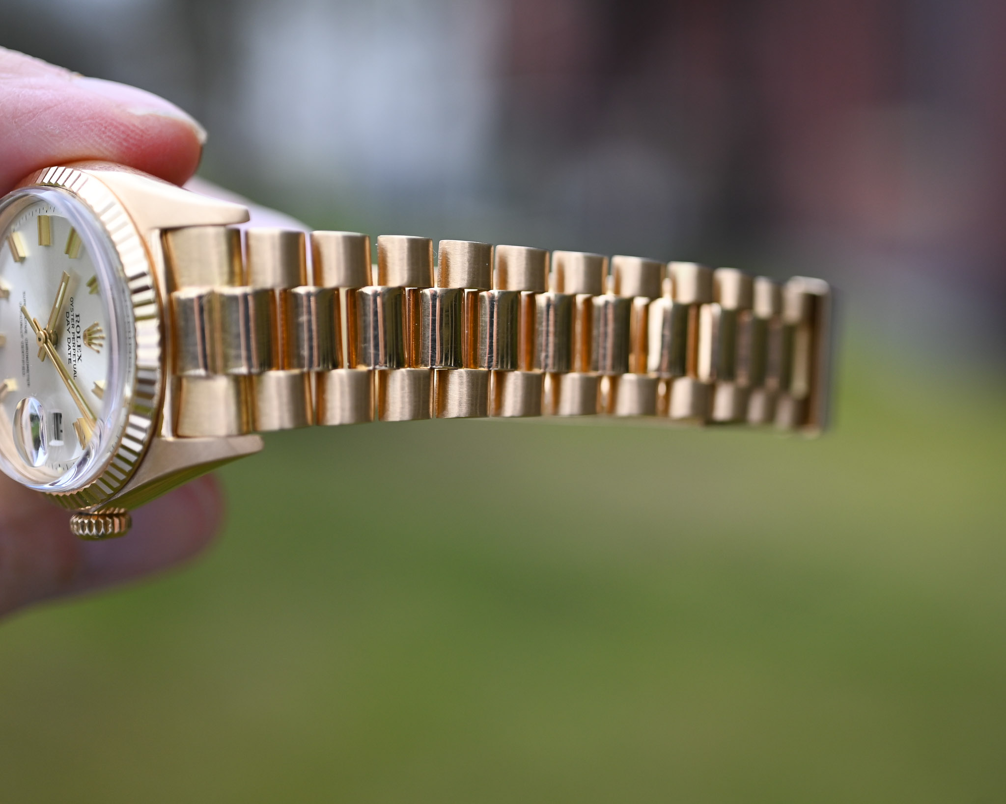 Rolex Day-Date 1803 Gelbgold – „Wide Boy“ Zifferblatt – 1969 – Traumzustand – Perfektes Band – Bild 4