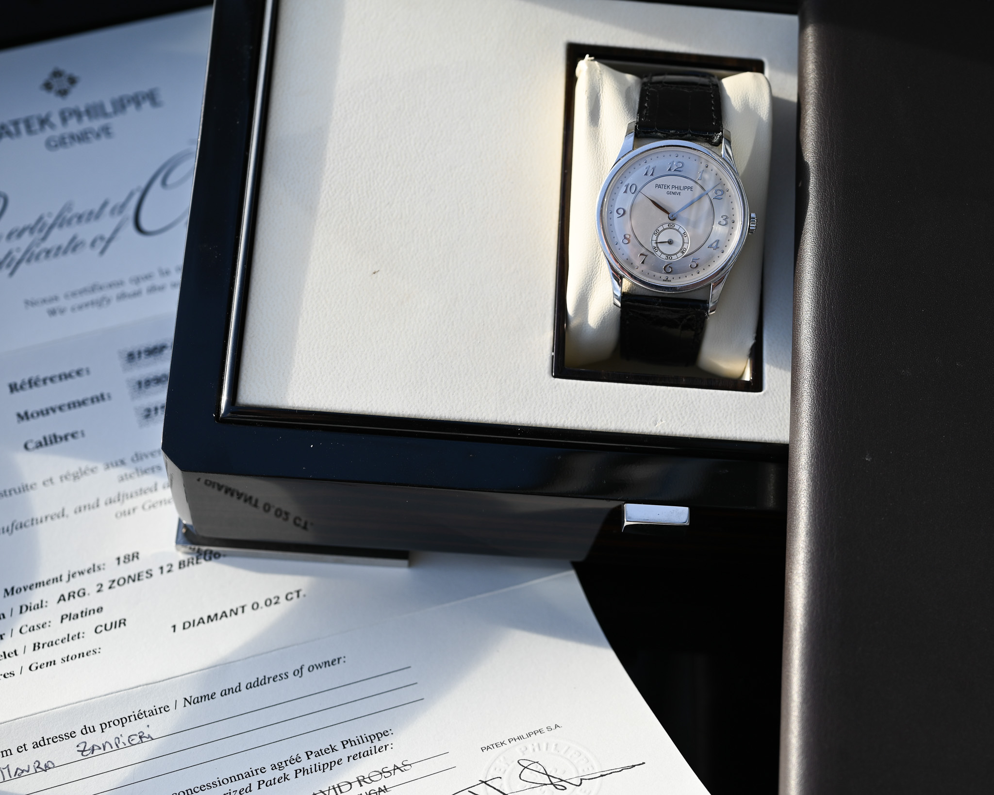 Patek Philippe Calatrava Referenz 5196P-001 - Fullset – Bild 3