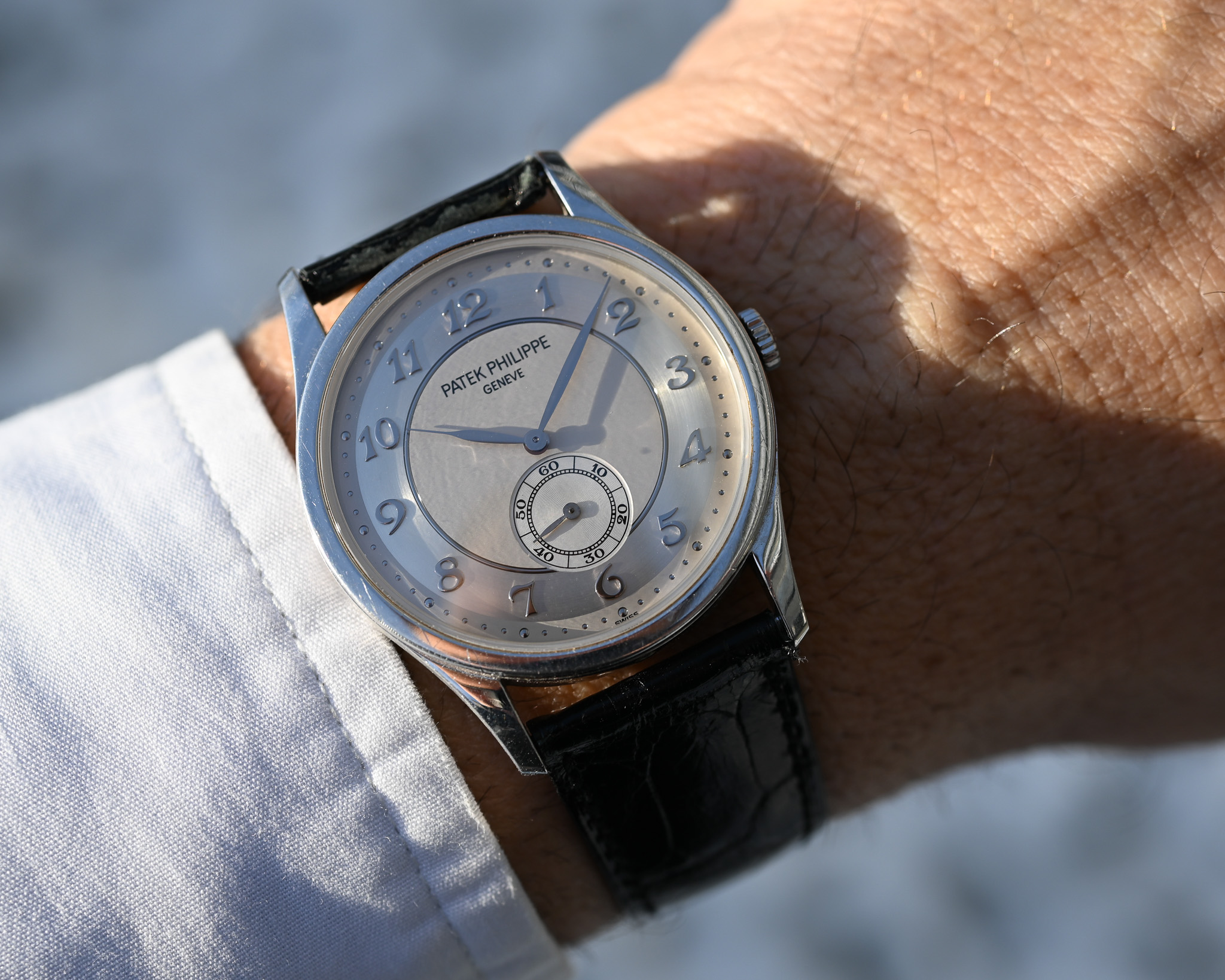 Patek Philippe Calatrava Referenz 5196P-001 - Fullset