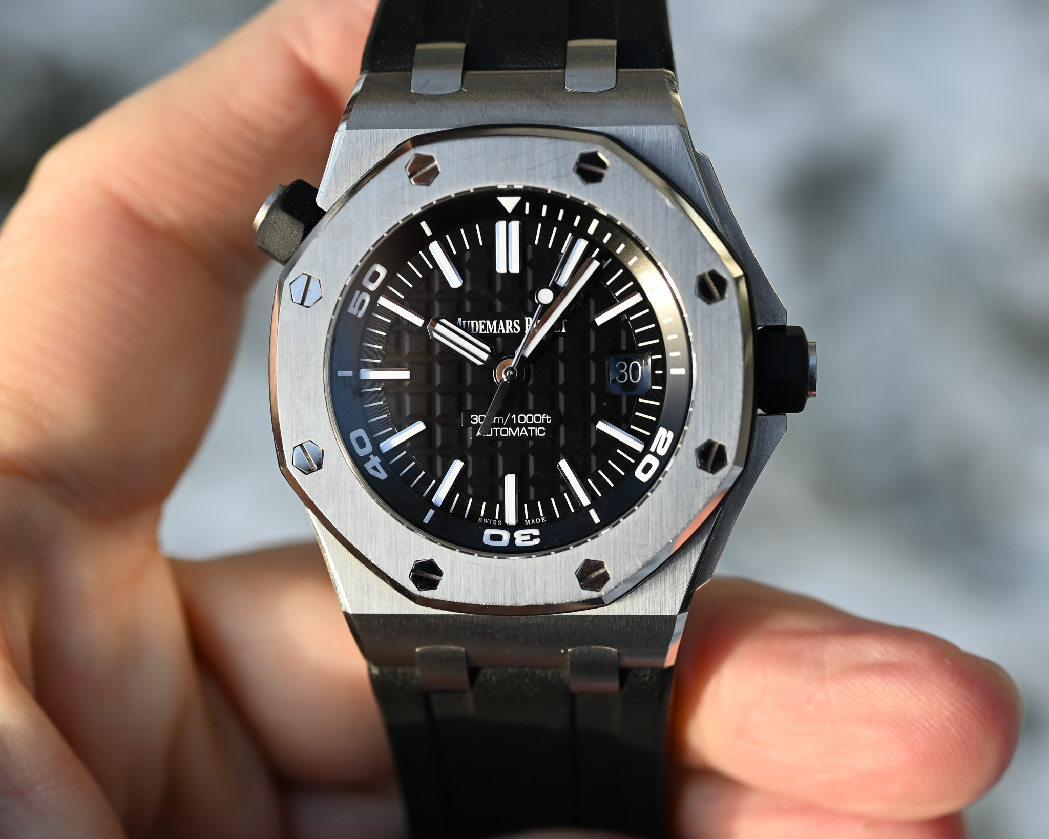 Audemars Piguet Royal Oak Offshore Referenz 15710ST.OO.A002CA.01 mit Box und Papieren – Bild 18