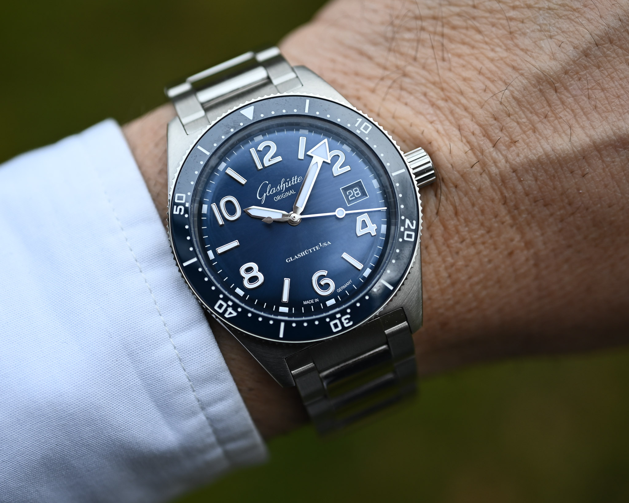 Glashütte Original SeaQ – Referenz 1-39-11-09-81-70 – Fullset + Zusatzband