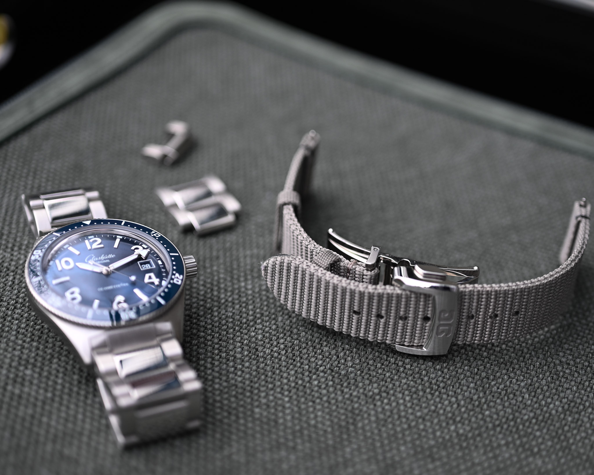 Glashütte Original SeaQ – Referenz 1-39-11-09-81-70 – Fullset + Zusatzband – Bild 5