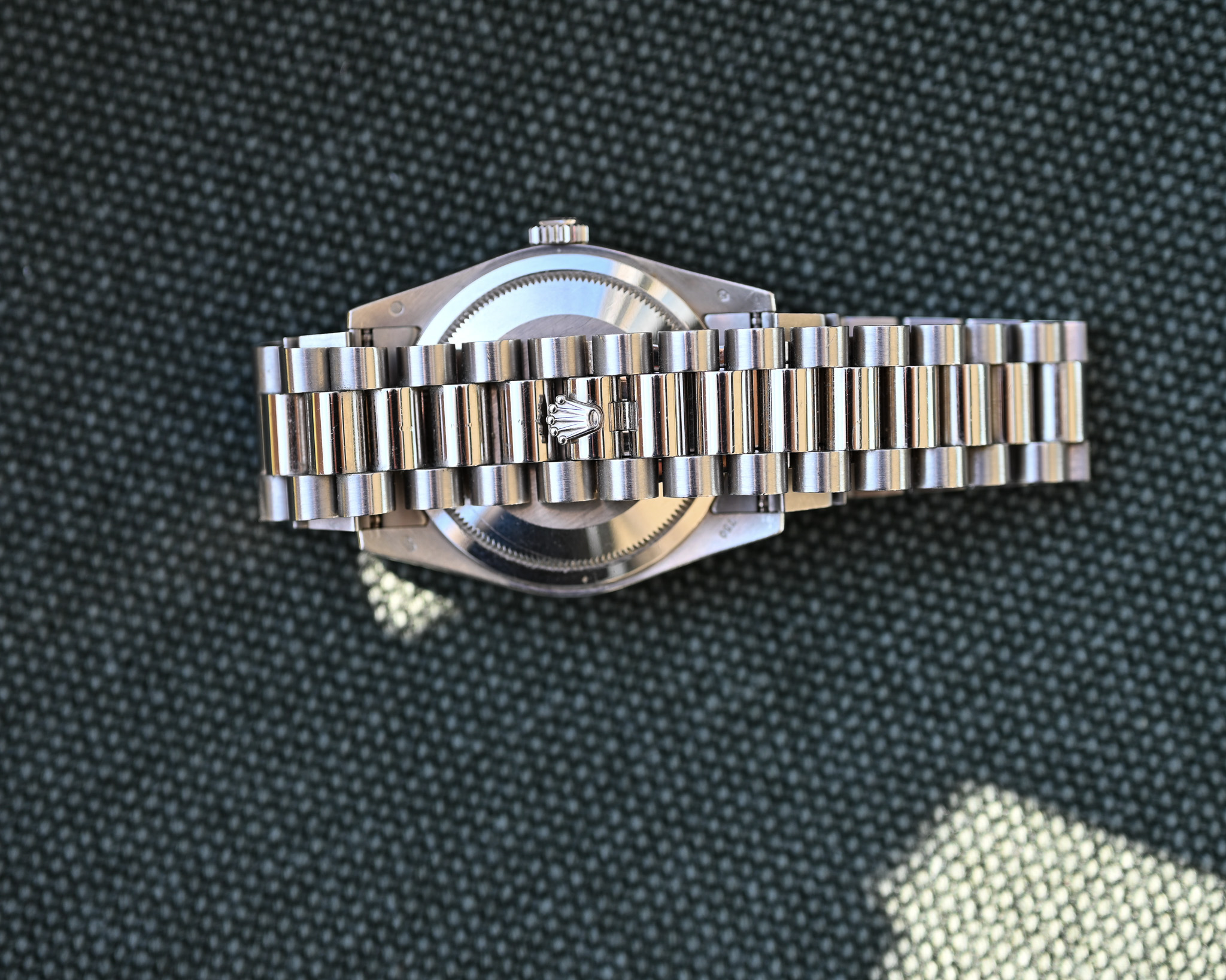 Rolex Day-Date Ref. 118209 Weißgold – seltenes „Cherry Dial“ – Fullset – Service 2022 – Bild 15