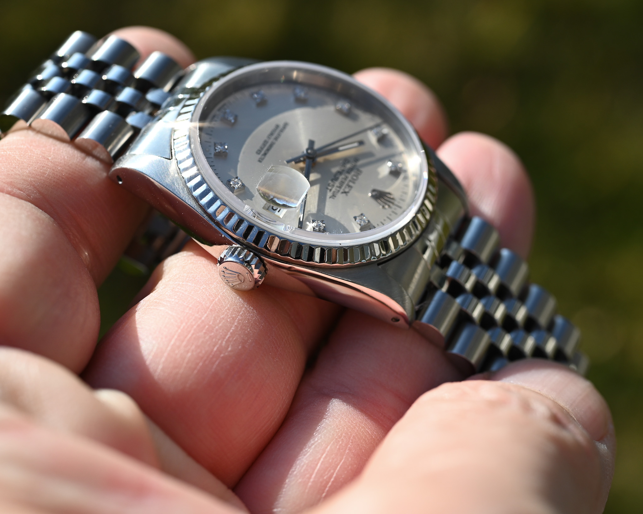 Rolex Datejust Ref. 16234 – Diamantblatt – Top-Zustand – Rolex Service 12/2026 – Bild 9