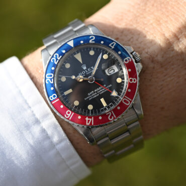 Rolex GMT-Master 1675 Matt MK 2 Blatt - Unpoliert - Warme dunkle Patina
