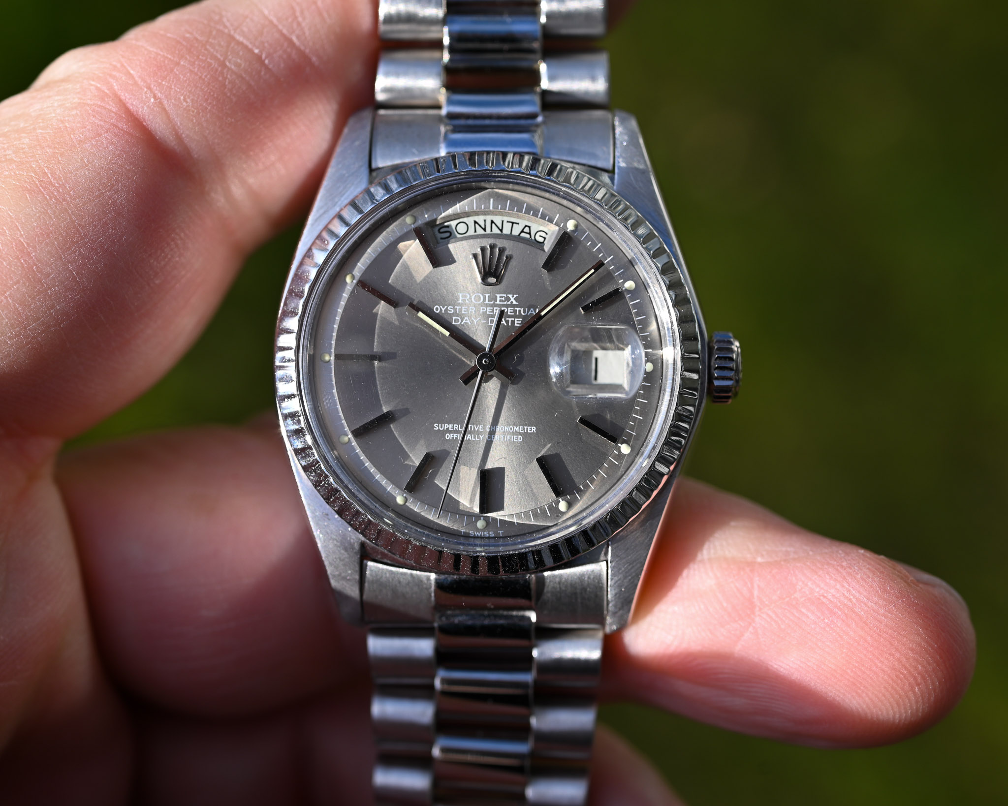 Rolex Day-Date 1803 Weißgold – „Ghost“ Zifferblatt – 1975 – Traumzustand – Sehr gutes Band – Bild 23