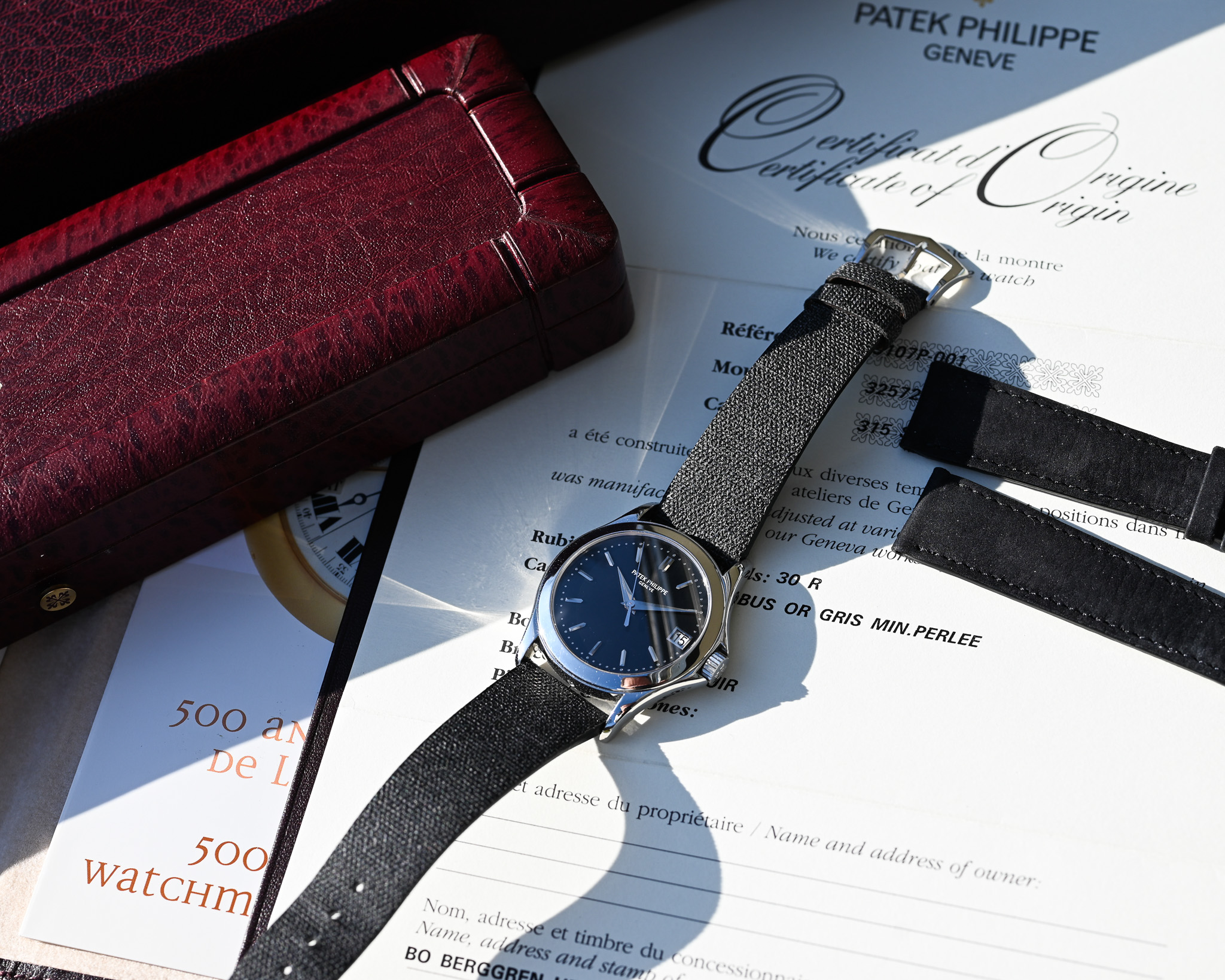 Patek Philippe Calatrava 5107P – Fullset | Frisch revisioniert | Seltene Platin-Ausführung – Bild 4