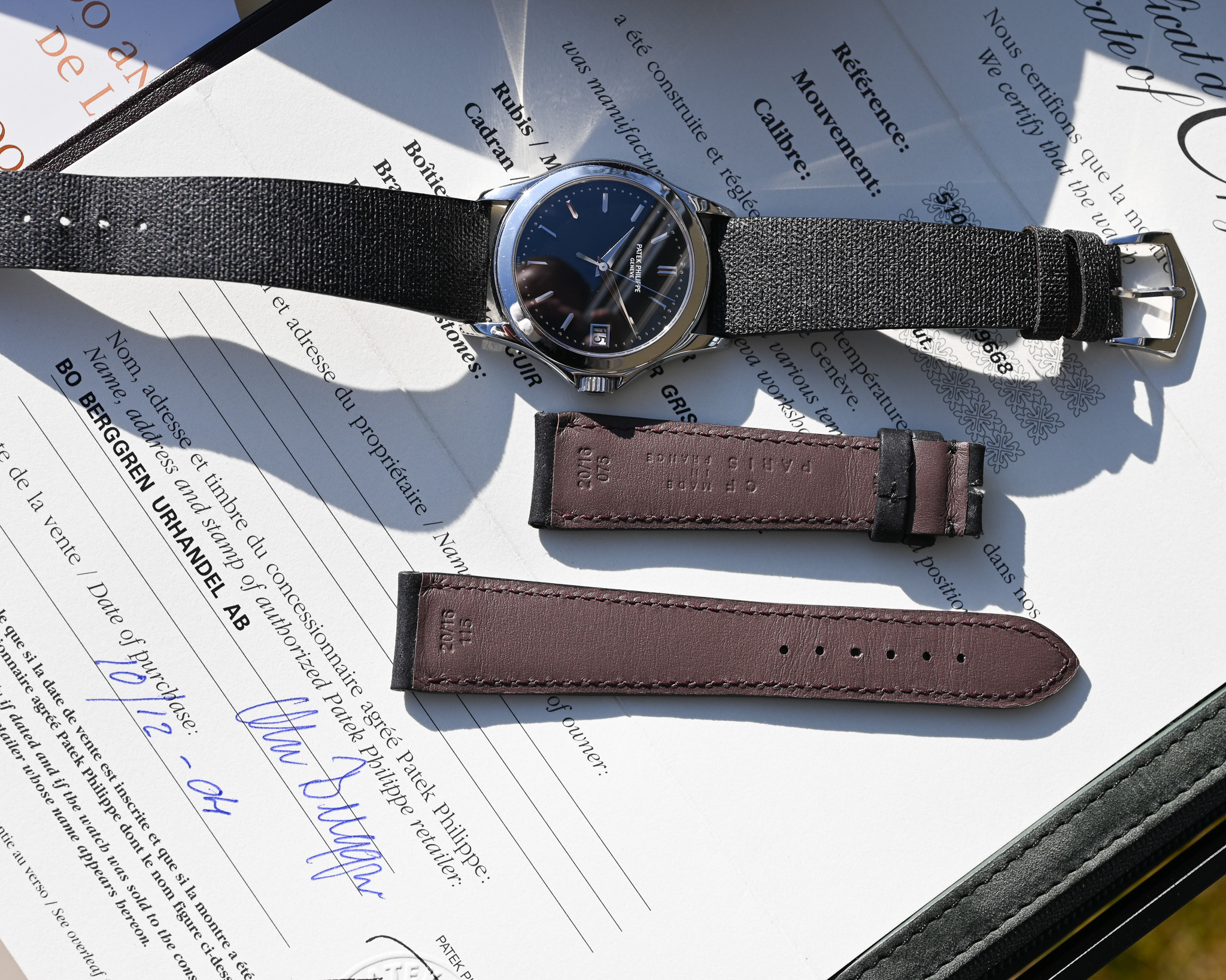 Patek Philippe Calatrava 5107P – Fullset | Frisch revisioniert | Seltene Platin-Ausführung – Bild 5