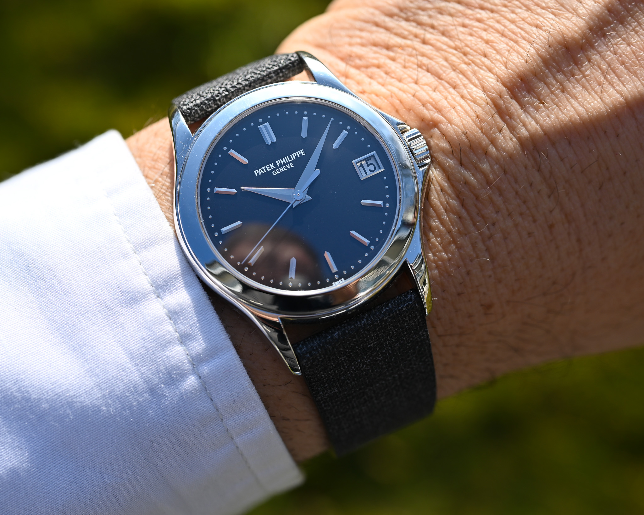 Patek Philippe Calatrava 5107P – Fullset | Frisch revisioniert | Seltene Platin-Ausführung – Bild 7